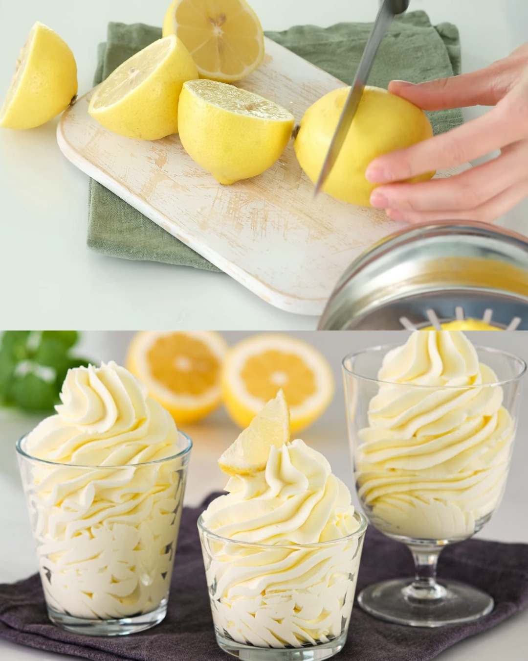 Whipped Lemon Cream Filling