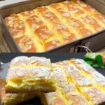 Lemon Layer Cake with Silky Lemon Custard Cream