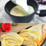 Sour Cream Custard Puff Pastry Rolls