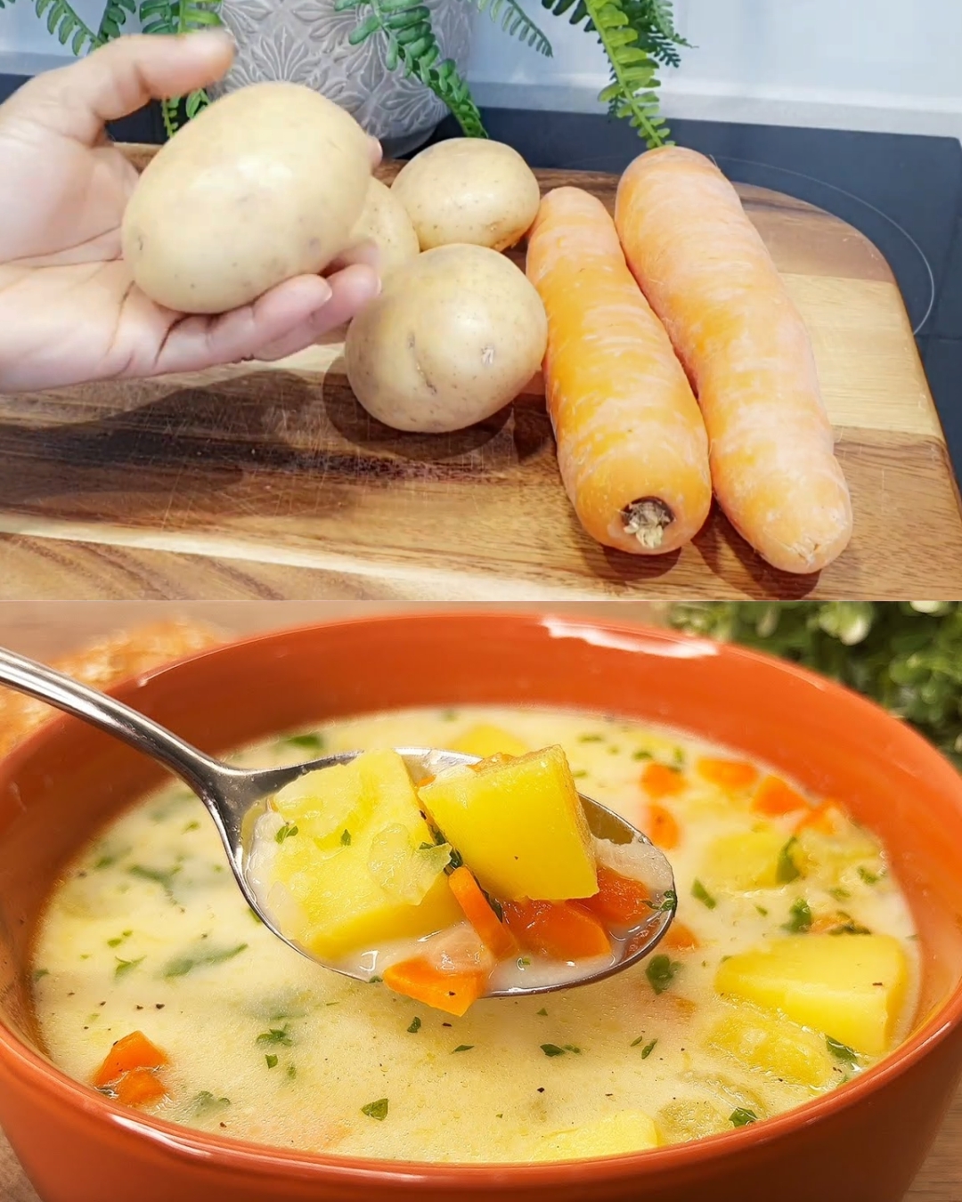 Creamy Potato and Vegetable Soup