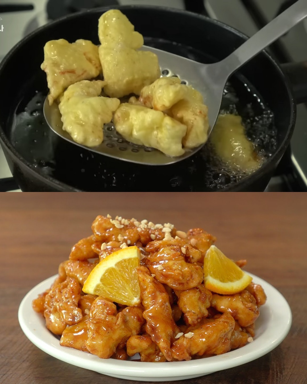 Crispy Orange Chicken with Tangy Citrus Glaze