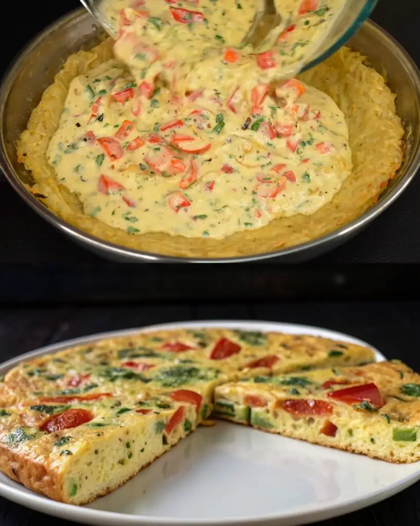 Potato-Base Vegetable Frittata