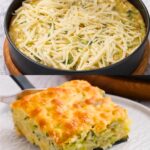 Cheesy Zucchini Bake with Kefir and Herbs