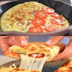 Tomato & Mozzarella Egg Tortilla Wrap
