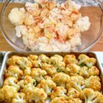 Roasted Cauliflower with Tahini Coffee Glaze