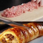 Meat and Cheese Pastry Bake