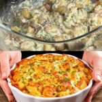 Rustic German Potato & Cabbage Bake