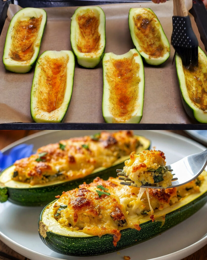 Stuffed Zucchini Boats