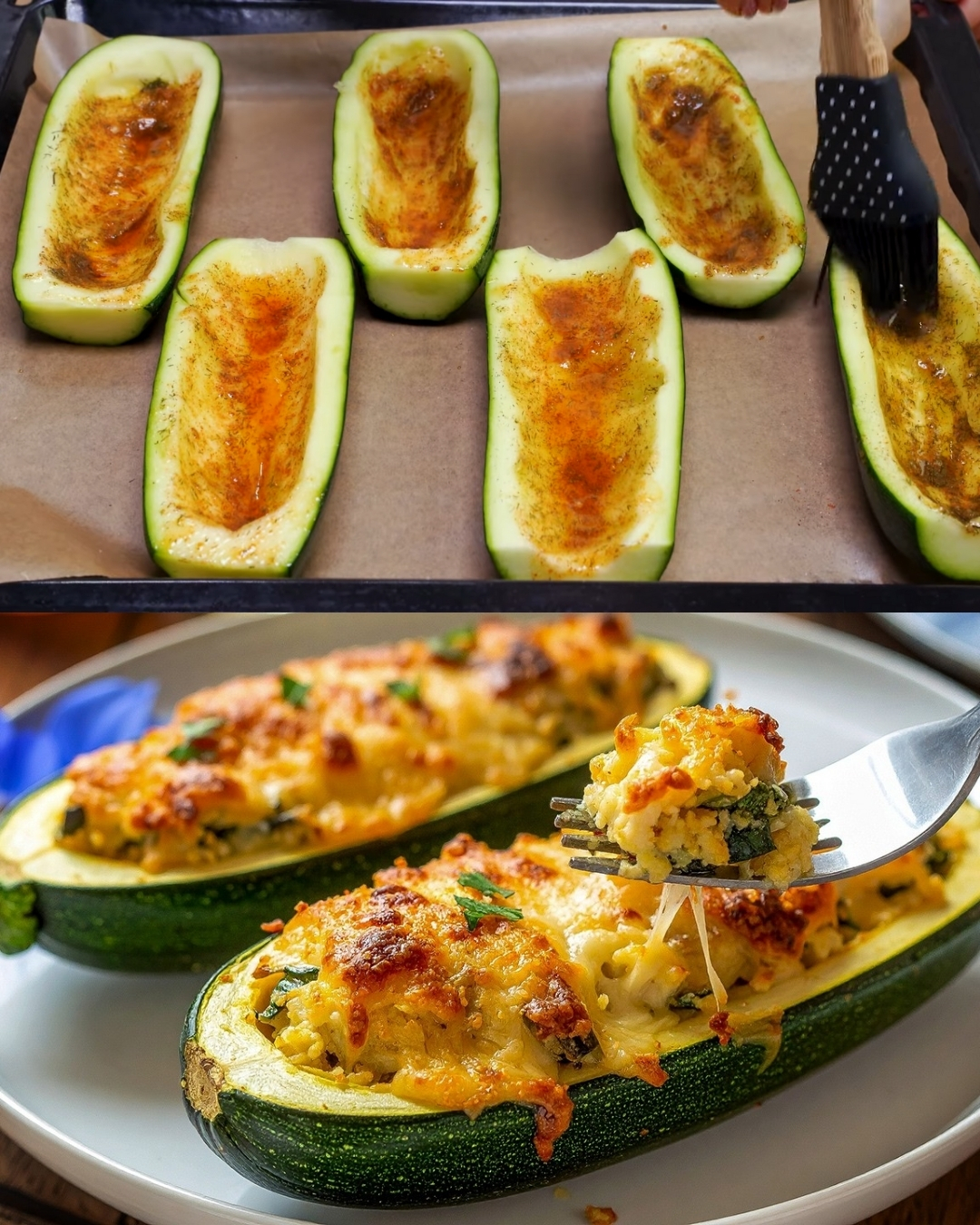 Stuffed Zucchini Boats