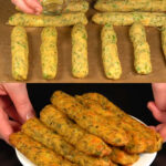Cheesy Cornstarch Sticks