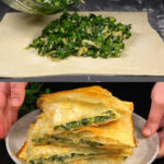 Spring Onion & Parmesan Puff Pastry Tart