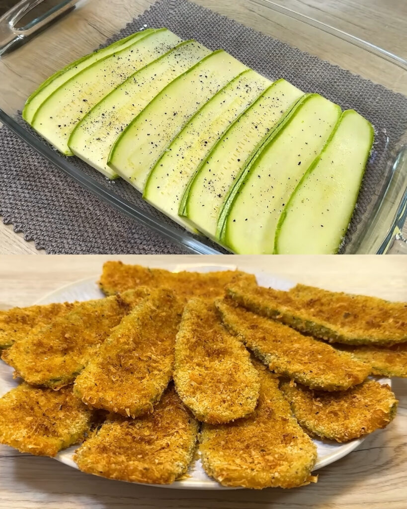 Crispy Zucchini Fritters with Creamy Ricotta–Paprika Dipping Sauce