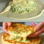Hearty Potato, Kale & Cheese Tortilla with Garlic-Chive Yogurt Dip