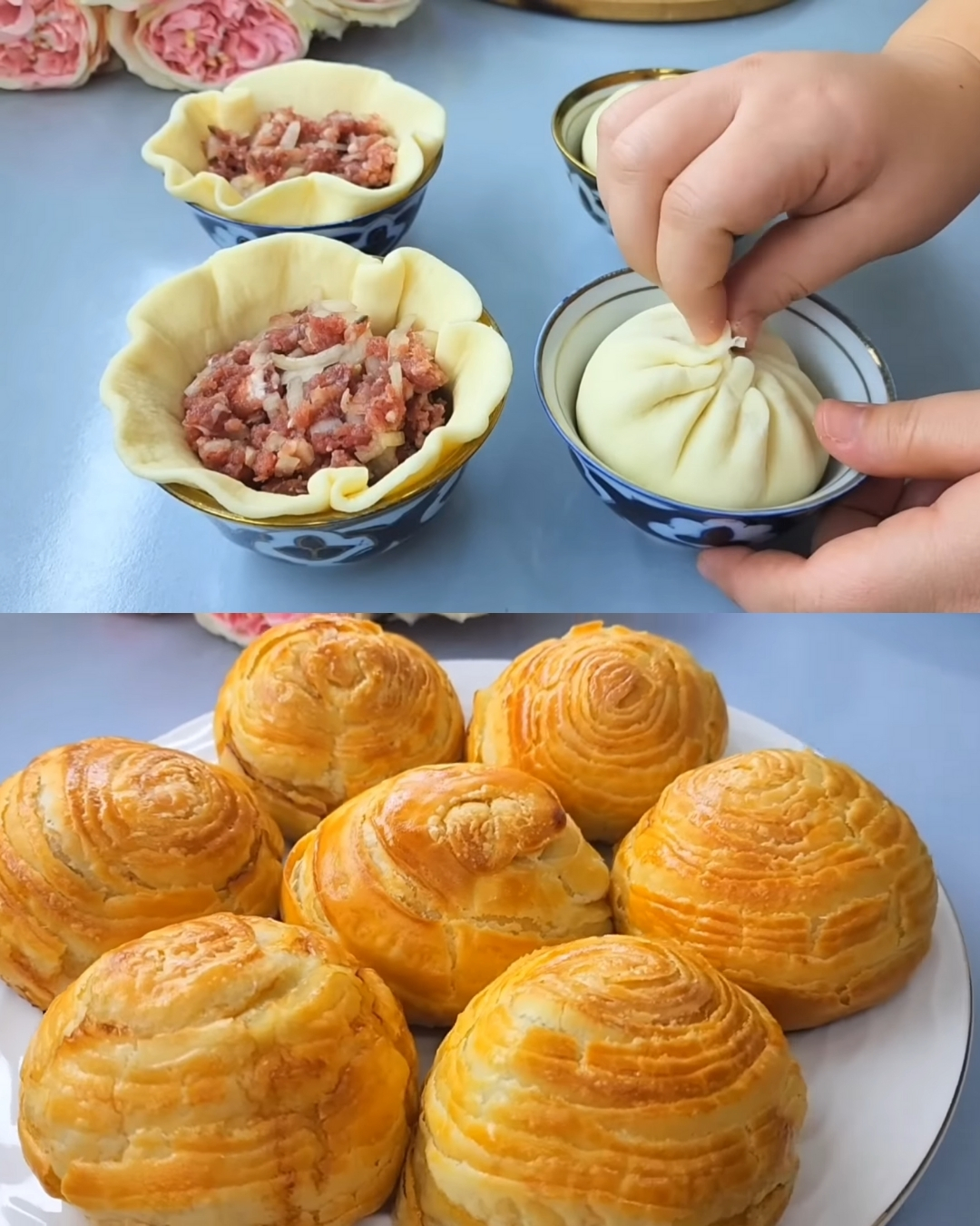Golden Flaky Chicken & Veggie Hand Pies