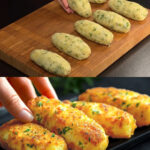 Crispy Golden Rice & Potato Patties with Creamy Garlic-Dill Sauce