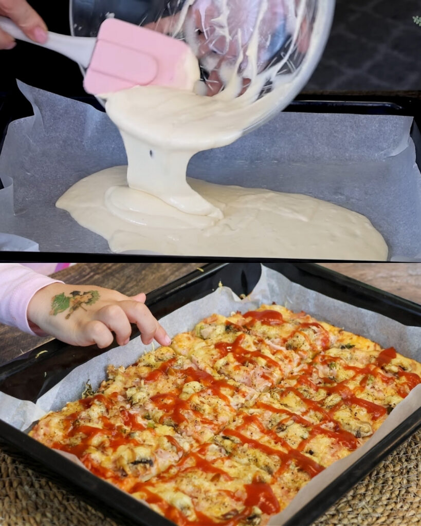 Quick No-Scale Yogurt Dough Pizza