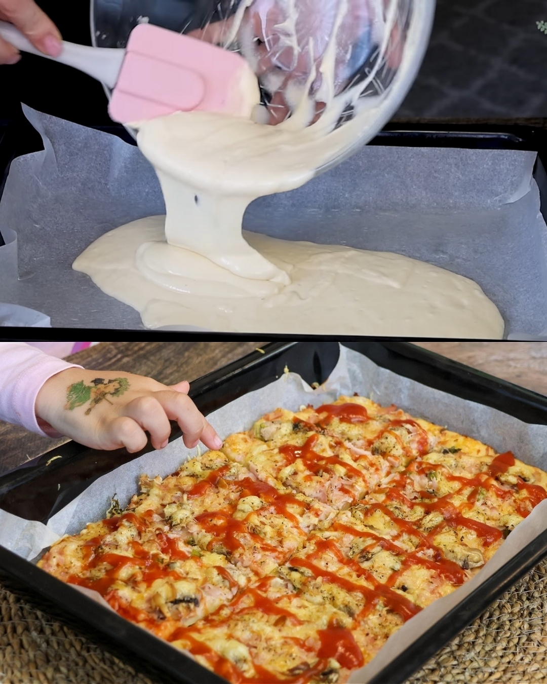 Quick No-Scale Yogurt Dough Pizza