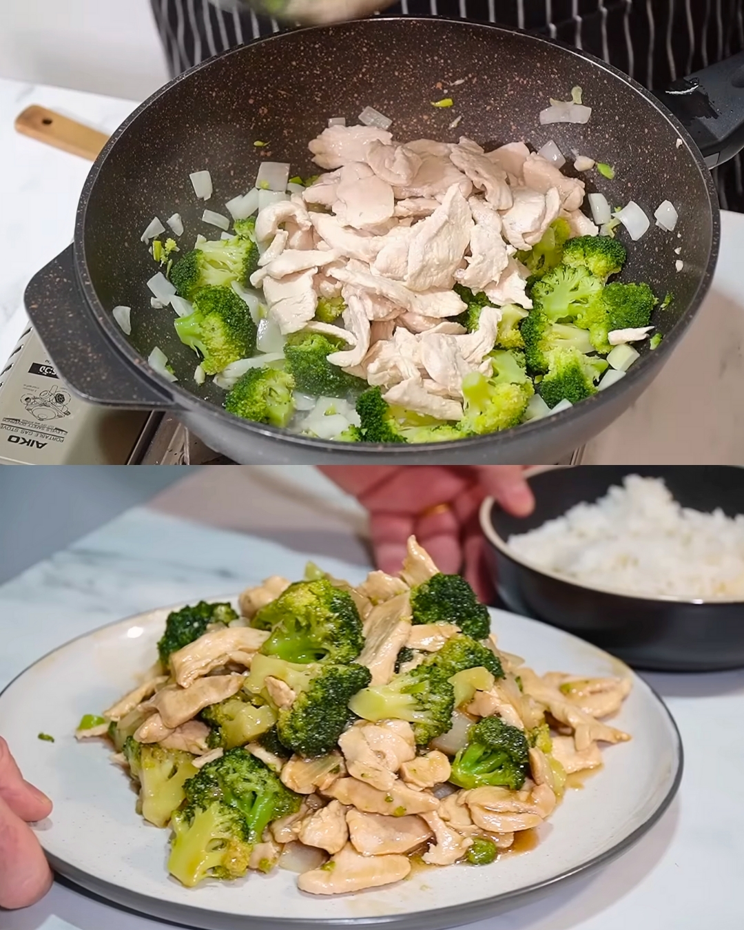 Chicken and Broccoli Stir-Fry with Oyster Sauce