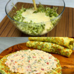 Crispy Zucchini Fritters with Fresh Garden Topping
