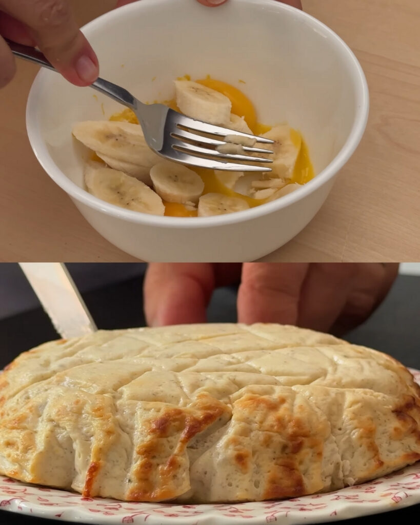 Lemon Chia Seed Yogurt Cake with Banana