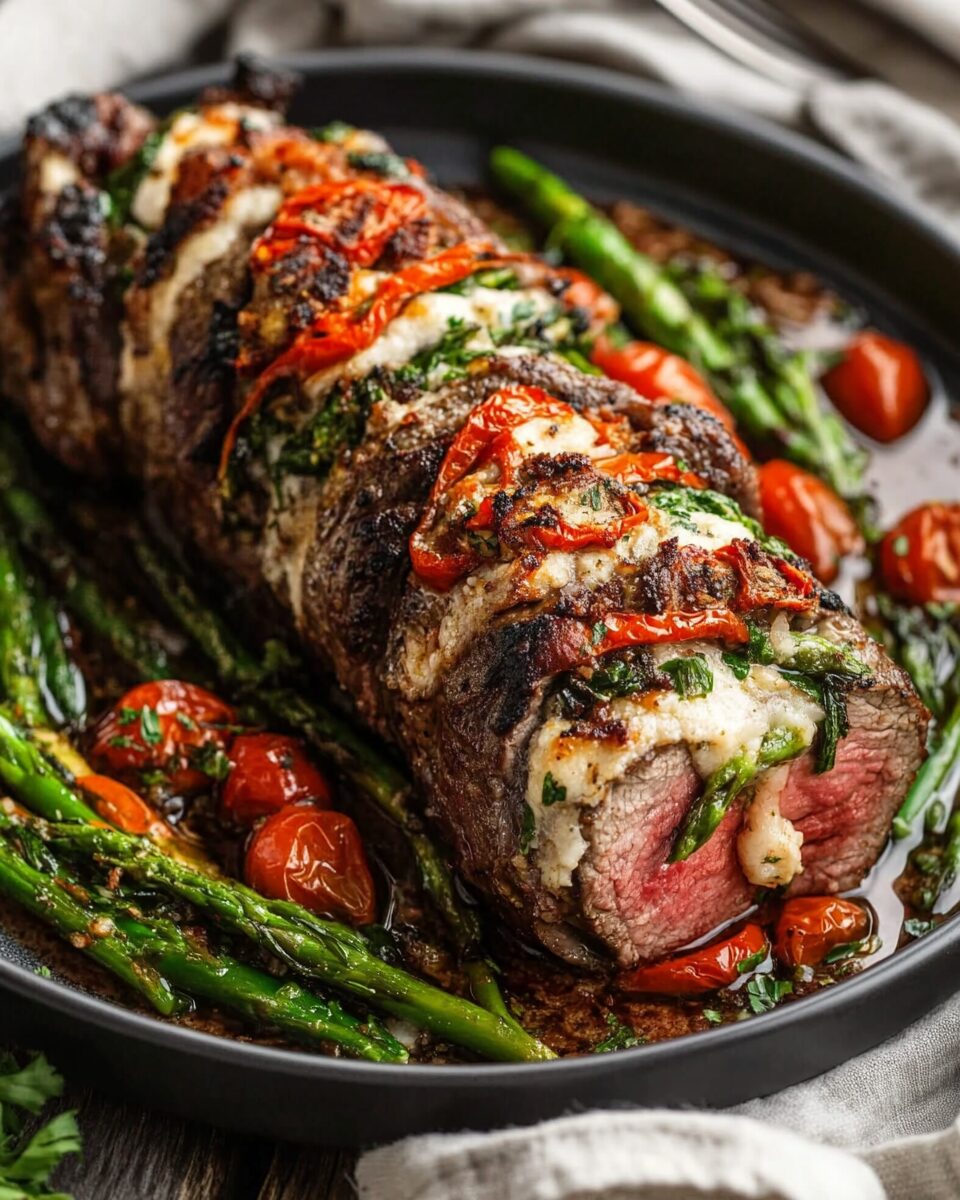 Italian Stuffed Flank Steak