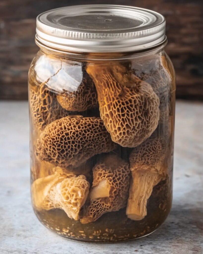 Pickled Morels