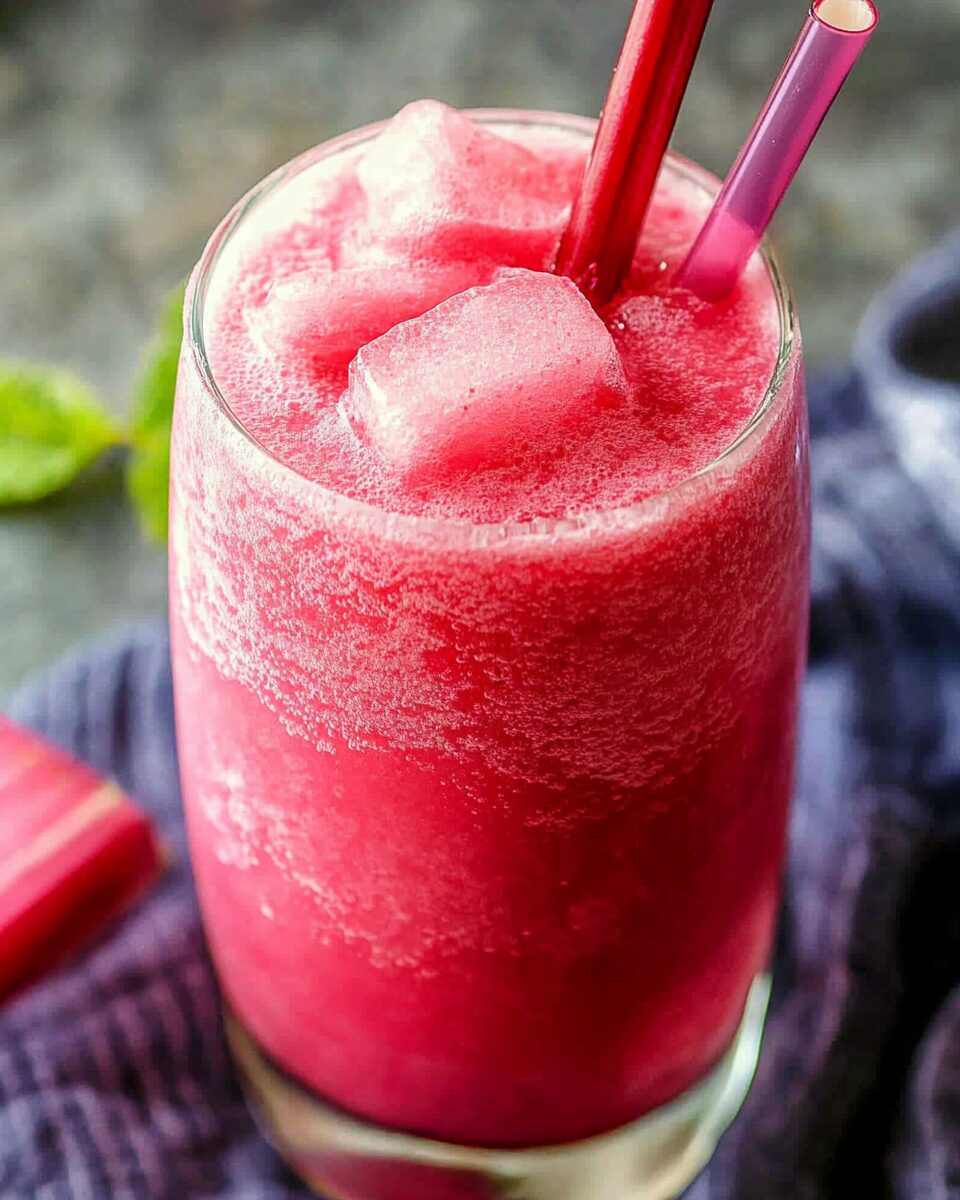 Rhubarb Slush