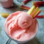 Rhubarb Ice Cream