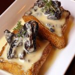 Sautéed Morels in Cream Sauce