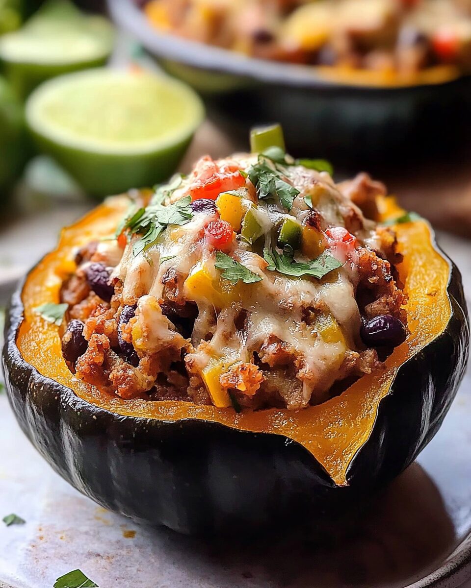 Southwest Stuffed Acorn Squash