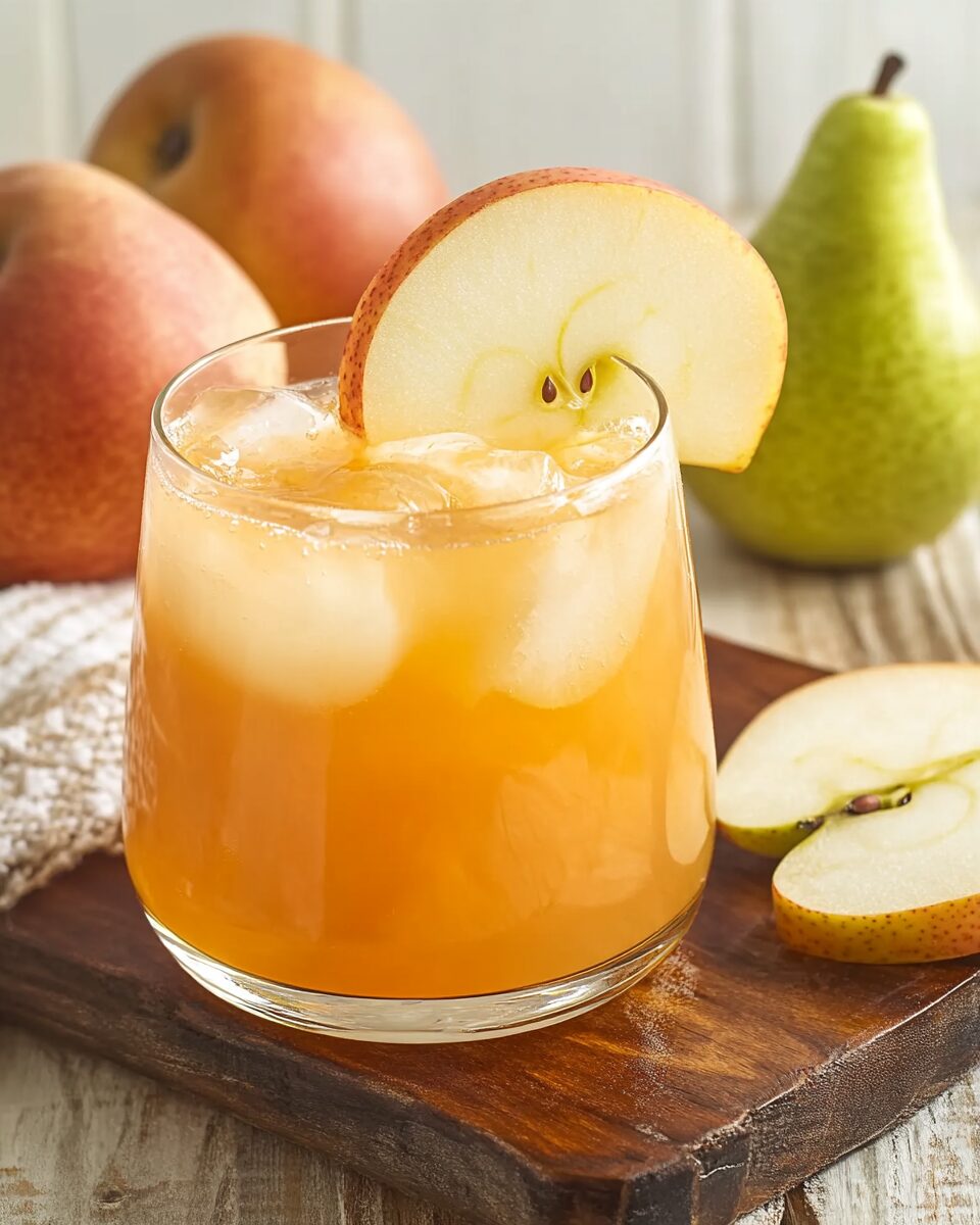 Sweet Pear Apple Carrot Juice