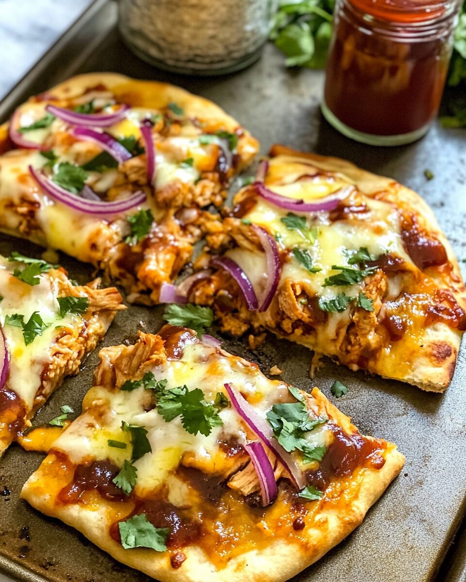 BBQ Chicken Flatbread