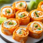 Buffalo Chicken Pinwheels