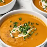 Butternut Squash and Red Pepper Soup