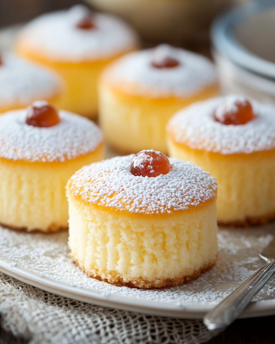 Japanese Mini Cotton Cheesecake