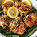 Lemon Garlic Butter Chicken Thighs