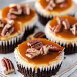 Mini Turtle Cheesecakes