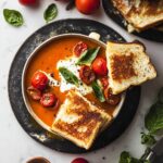 Roasted Tomato Soup and Grilled Cheese