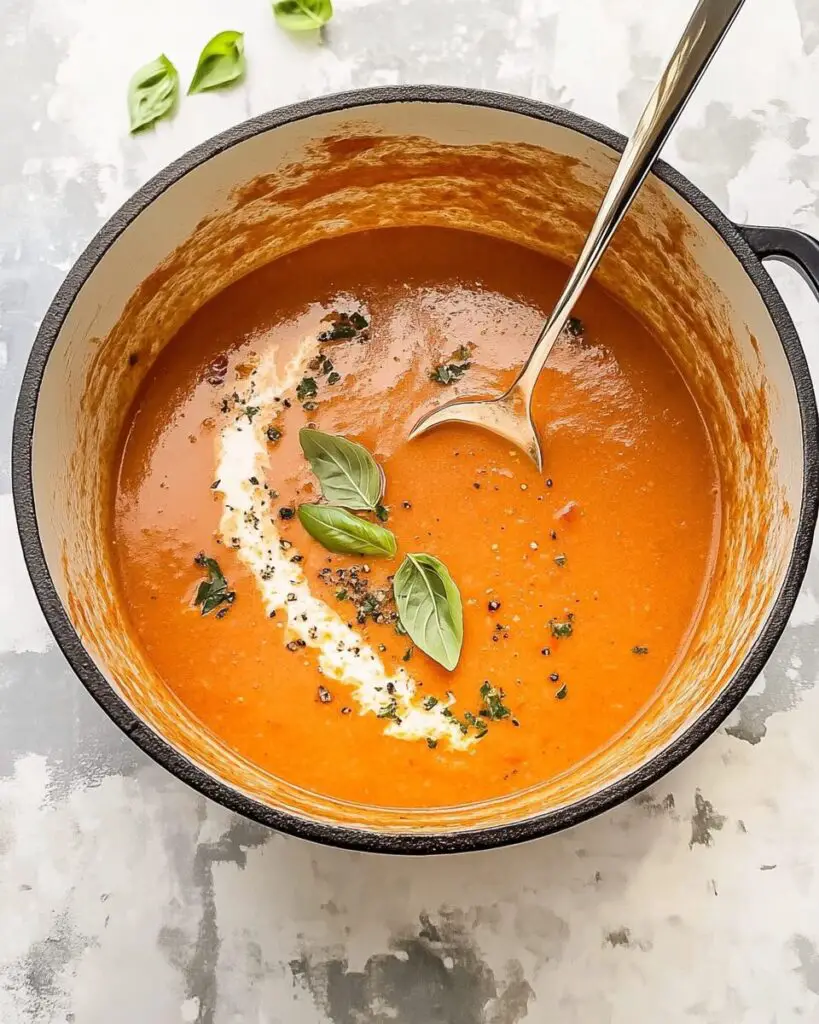 20-Minute Creamy Tomato Soup