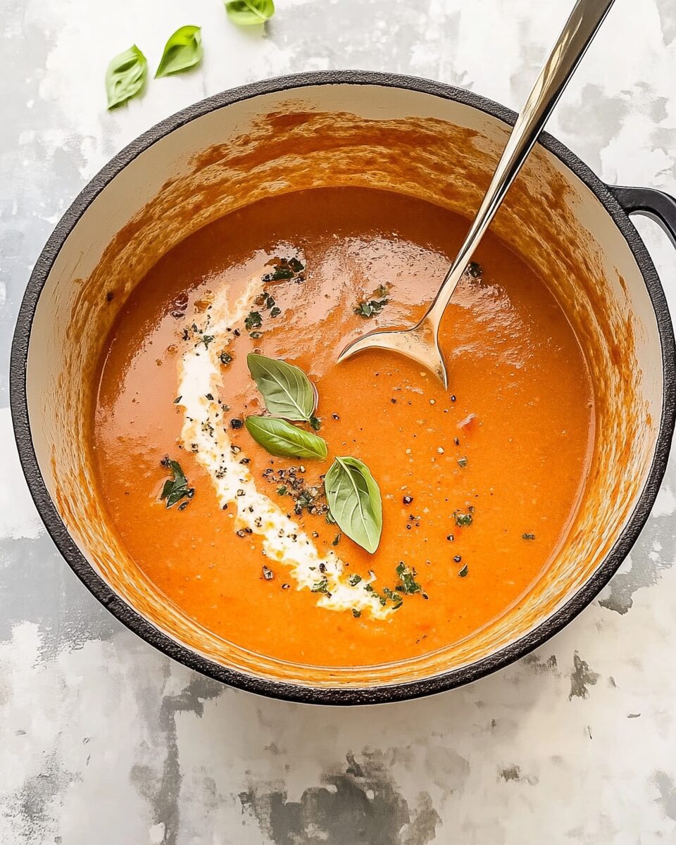 20-Minute Creamy Tomato Soup