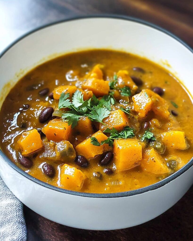 Black Bean Butternut Squash Stew