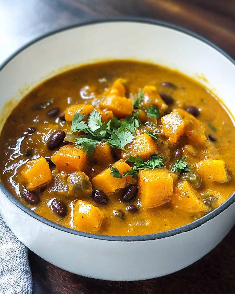 Black Bean Butternut Squash Stew