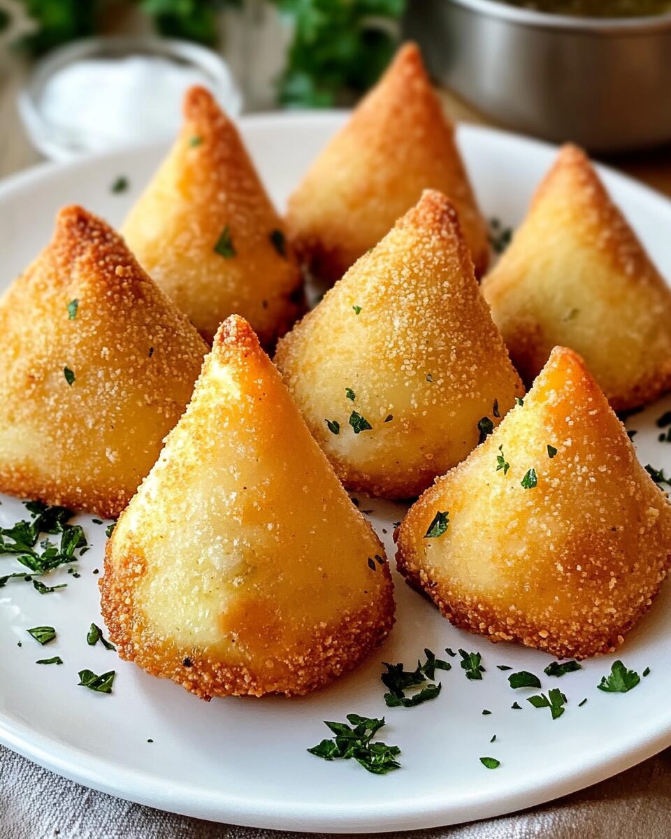 Brazilian Chicken Coxinhas