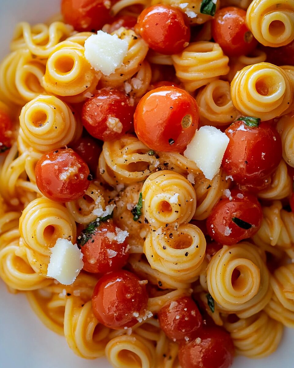 Cherry Tomato and Basil Pasta