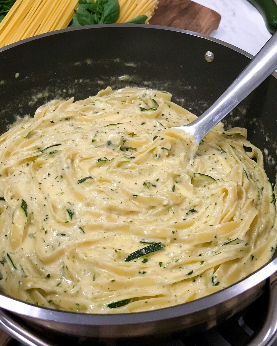Creamy Zucchini Pasta