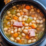Crockpot Ham and Bean Soup