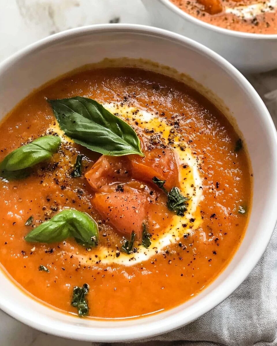 Easiest Roasted Tomato Soup