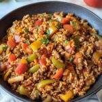 Easy Unstuffed Pepper Skillet