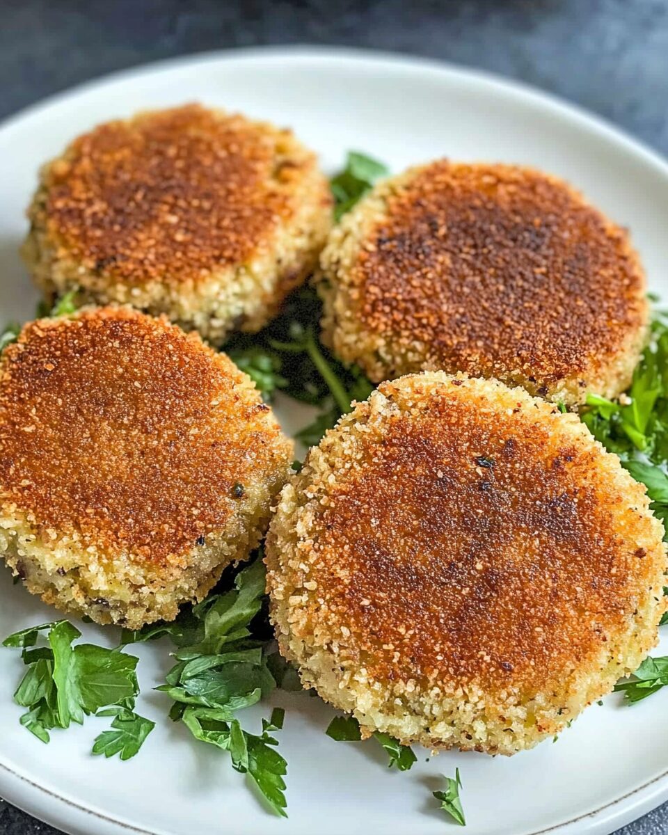 Eggplant Potato Patties