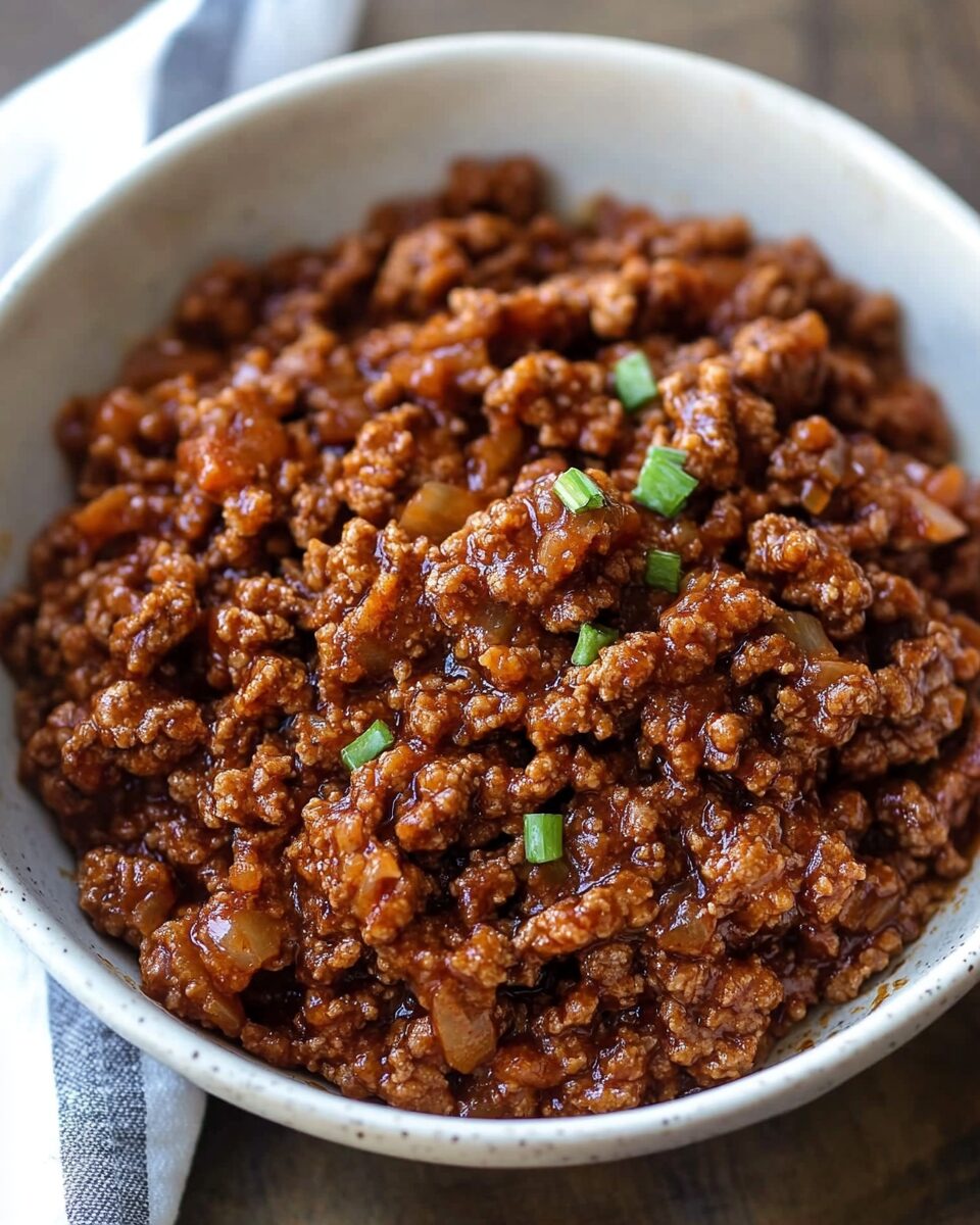 Firecracker Ground Beef